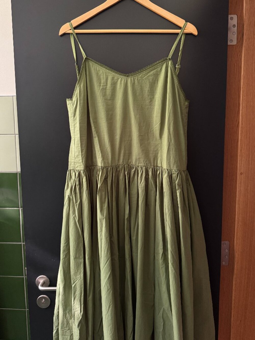 Emma Rothkopf Ritual Dress in Green (Large) - Picture 6 of 6